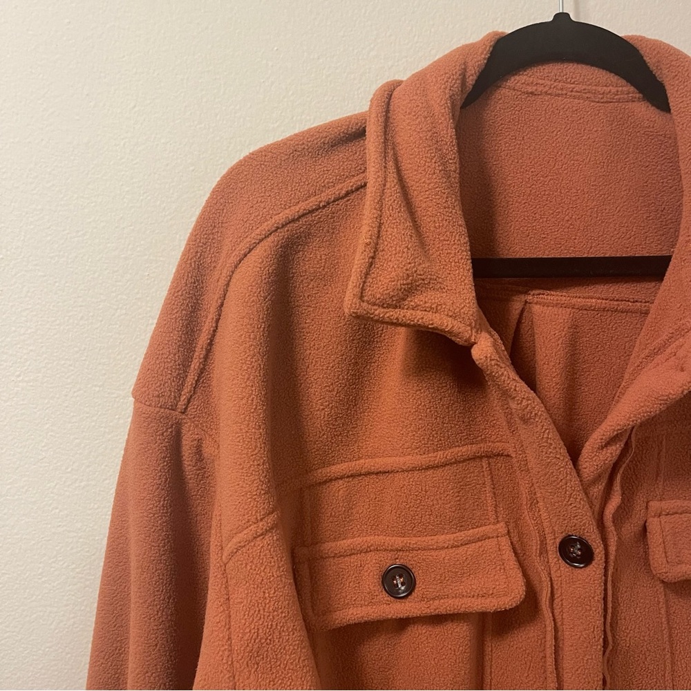 Fleece Shacket - Picture 3 of 4